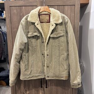 Vintage AE men's Sherpa-Lined Jacket